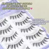 Elegantes y Atrevidas, Pestañas Postizas con Tallo Oblicuo tipo Cola de Zorro Pequeña, Suave, Natural, Grueso y Transparente