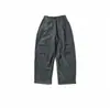 Pantalones deportivos de forro polar cálido de doble cara estilo montaña color sólido para mujer pierna recta pantalones casuales 13314