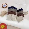 Conjunto de Forro Polar para Niños 2025 de 0 a 3 Años Invierno Estilo Coreano para Niños Conjunto de Dos Piezas Grueso de Top y Pantalón de Chándal para Niños y Niñas