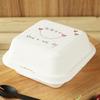 Celebridad de Internet Caja para Pastel Bento de 4 pulgadas Caja de Pulpa Etiqueta Desechable Hamburguesa Postre Pastelería Salsa para Untar Mochi Embalaje