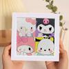 Enfeites de Pintura de Diamante, Adesivos de Desenho Animado DIY Fofos Feitos à Mão, Porta-Retratos de Acrílico, Pinturas Decorativas, Decorações para Quarto e Sala de Estar no Atacado