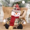 Zicheng Navidad nuevos suministros decorativos botón de madera contrachapada colgante esférico para personas mayores árbol de Navidad pequeño colgante al por mayor