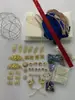 Seis Dragones Tres Fénix Corona Paquete de Materiales Accesorios DIY Corona Ceremonial Hanfu