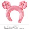 Popular en línea popular inflable accesorios para el cabello diadema forma de caricatura luz Película Película de aluminio globo decoración de fiesta puesto venta al por mayor regalo
