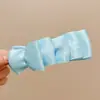 Pinza grande para el pelo estilo coreano para mujer, pinza banana para coleta alta, suave y elegante, lindo accesorio para el cabello