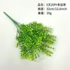 Materiales para Paredes de Plantas Verdes Artificiales: Hierba Persa, Hoja de Tortuga, Hierba de Milán, Hierba de Primavera, Eucalipto, Flores Artificiales, Hojas de Plástico para Arreglos Florales