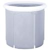 Cubo de baño plegable de Amazon para adultos y niños, bañera inflable gruesa para el hogar, fábrica de cubos de baño.