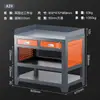 Mesa de Ferramentas de Alta Resistência para Oficina de Fábrica Mesa Operacional Antiestática Torno CNC Fresadora Furadeira e Rosqueadeira Bancada de Trabalho Mesa de Material