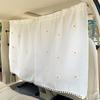 Cortina divisória de carro criativa de verão grande de waffle protetor solar para carro isolamento térmico cortina de privacidade universal para carro
