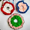 Gomas para el Cabello Estilo Coreano, Frescas y Dulces, con un Toque de Lujo, de Doble Capa, Versátiles para Peinados de Moño, Mechones de Cabello y Accesorios para el Cabello, Versión Coreana