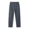 Pantalones Casuales Rectos para Hombre de Estilo Nuevo Verano 2026, Ligeros, de Lujo Ligero, con Efecto de Caída, Pantalones Largos Rectos Sueltos y Ligeros