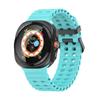 Correa de silicona oficial para Samsung Watch7 Ultra, correa de silicona marina para reloj Ultra.