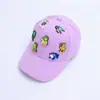 Chapéu de Menino para Primavera e Outono Boné de Beisebol Fofo Chapéu de Aba Reta Infantil de Comércio Exterior Série Monstro Super Fofo Chapéu de Sol Transfronteiriço