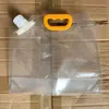 Bolsas Transparentes para Almacenamiento de Granos, Bolsas de Empaque Selladas a Prueba de Humedad para Arroz, Bolsas Portátiles Engrosadas con Boquilla de Succión, Venta al por Mayor desde el Fabricante