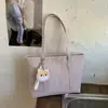Bolsa de Mão Grande Capacidade Estilo Retrô de Nicho Bolsa Feminina 2026 Primavera Nova Estilo Coreano Casual Simples Bolsa de Ombro Tote