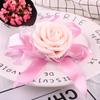 Suministros para Celebración de Boda Baile de Boda Pulseras para Damas de Honor Flores Estilo Coreano Flor para Mano de la Novia Ramillete de Muñeca para Dama de Honor Pulsera de Muñeca