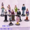 Fornecimento direto da fábrica resina família avós, pais, irmãos e irmãs diagnóstico e tratamento psicológico acessórios de mesa de areia