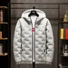 Chaqueta acolchada de algodón transfronteriza para hombre 2023 invierno chaqueta acolchada de algodón coreana abrigo de invierno con capucha chaqueta acolchada de algodón japonesa para hombre Amazon