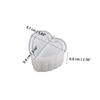 Roupas Seção Redonda Vaso de Flor de Gesso Molde DIY Cola Cristal Origami Vaso de Flor Listrado Molde Caixa de Armazenamento