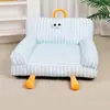 Sofá Cama para Cachorro de Estimação, Adequado para Deitar e Dormir, Pode Ser Usado em Todas as Estações, Cama para Gatos, Cama para Cachorros Pequenos, Ninho de Dormir, Removível e Lavável para Gatos