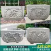 Puerta de jardín Mar grande cilindro jardín blanco mármol cilindro puerta Mar grande cilindro decoración exterior absorbente de agua cuadrángulo