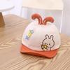 Gorra con visera para bebé de primavera y verano, gorra de béisbol de ala suave, lindo sombrero de conejo para niño, sombrero de bebé, comercio exterior M276