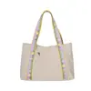 Bolso de Mano Horizontal de Tela de Nylon para Mujer, Nuevo Bolso de Hombro Casual Versátil de Moda para el Trabajo y los Viajes Diarios