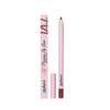 Zephoco Lápis Labial de Cor Intensa (Vermelho-Castanho) Lápis Labial Natural à Prova d'Água e à Prova de Borrões com Cor Intensa
