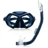 Promoción de Ola Set Profesional de Dos Piezas de Equipo para Snorkel Gafas de Buceo Tubo de Respiración Marco Grande Campo de Visión Amplio