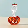 Broche de Calabaza de Perla Esmalte al Óleo de Halloween Tarjeta Decorativa Creativa Botón de Cárdigan Pin de Calabaza al Óleo