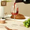 Envío Directo en Stock de Vasos de Vidrio Domésticos de Alta Calidad, Vasos de Agua Altos y Bajos, Copas de Vino de Pie con Forma de Capullo de Flor de Lujo Ligero, Copas de Cóctel