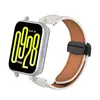 Correa de Reloj Adecuada para Redmi Watch 5Lite con Hebilla Magnética, Banda de Cuero Texturizado, Correa para Reloj Redmi 5Active
