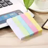 Fábrica tira papel colorido 100 retangular Post-It material de escritório N vezes Post-it papel de nota para rasgar atacado