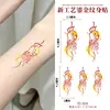 Lo que deseas es lo que obtienes: Pegatinas de tatuaje estilo chino de alta apariencia, impermeables, duraderas y con sensación de alta gama para muñecas, brazos y dedos en un estilo antiguo