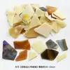 250g Mosaico de Vidrio Mica con Bordes Fragmentos Irregulares Recortes para Pintura de Mosaico Transparente Estilo Tiffany
