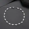 Venta Caliente Transfronteriza Nuevo Metal Moda Hecho a Mano Estilo Punk Cadena Personalizada Pulsera Corazón Joyería Accesorios Simples Europeos y Americanos
