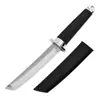 Cuchillo recto para exteriores, cuchillo táctico de supervivencia para acampar, cuchillo con quilla integrada, cuchillo portátil para fruta, cuchillo afilado para carne de mano, cuchillo japonés