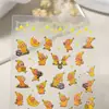 Adesivos Fofos de Pessoas Estrela para Nail Art 5D Embossados Tridimensionais Estilo Infantil Adesivos de Unha DIY Decorações Sl Model