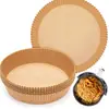 Fabricante de papel para air fryer Guardanapos de papel descartáveis Papel manteiga de silicone Forminhas de papel para assar Pratos e caixas Suporte para bolo Heze