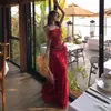 Conjunto de Top Bandeau con Estampado Bohemio y Falda para Viaje al Sudeste Asiático Vestido de Vacaciones para la Costa de Yunnan
