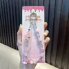 Corrente para Celular de Tulipa Chaveiro de Contas Pingente de Flor para Bolsa Acessórios para Capa de Celular Pequenos Presentes para Meninas Venda por Atacado