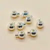 Hebilla de Posicionamiento para Olla a Presión Hecha a Mano DIY Perla de Posicionamiento Broches de Bobina Cabeza de Hebilla Galvanizada Accesorios para Joyería Pulsera Collar