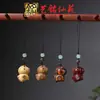 Palo de Rosa Caballo Zodiaco Pony Colgante para Teléfono Móvil Colgante para Llave de Coche Colgante para Bolso Cadena de Cuerda para Llaves