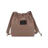 Bolsa Saco com Cordão para o Dia a Dia Feminina 2025 Nova Verão Casual Pequena Porta-Moedas Nicho Bolsa de Ombro em Nylon