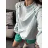 Roxo Uva Proteção Solar Secagem Rápida Manga Longa Camiseta Masculina Respirável Fresca Top Esportivo Pena Tênis Ciclismo Vestuário Verão