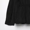 Comércio exterior outono 2026 novo estilo europeu e americano moda feminina casual folgada gola alta jaqueta de algodão 6318272