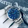 Reloj Mecánico Totalmente Automático Seamaster 150 Reloj de Buceo para Hombre Reloj Seamaster 150 con Correa de Acero Resistente al Agua Luminoso para Hombre