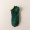 Calcetines de suelo gruesos para dormir, cálidos, de lana coral, para el hogar, para otoño e invierno, antideslizantes, para interiores.