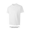 2025 Novo Estilo de Verão Masculino Estilo Hong Kong Fundo Branco Tamanho Grande Seda Gelo Secagem Rápida Camiseta de Manga Curta