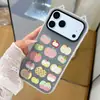 Adequado para iPhone 18 Pro/15/16 Orelha de Gato Duas em Uma Combinação de Cores Macaron Capa para Celular Apple iPhone 17